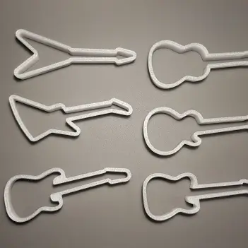 Bild av gitarr pepparkaksformar Special Plastic Parts