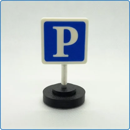 Sign SMS parking front